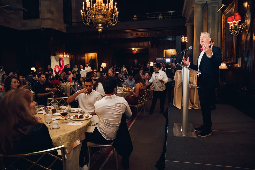 Keynote speaker at the Blockchain Week - UNGA Edition gala